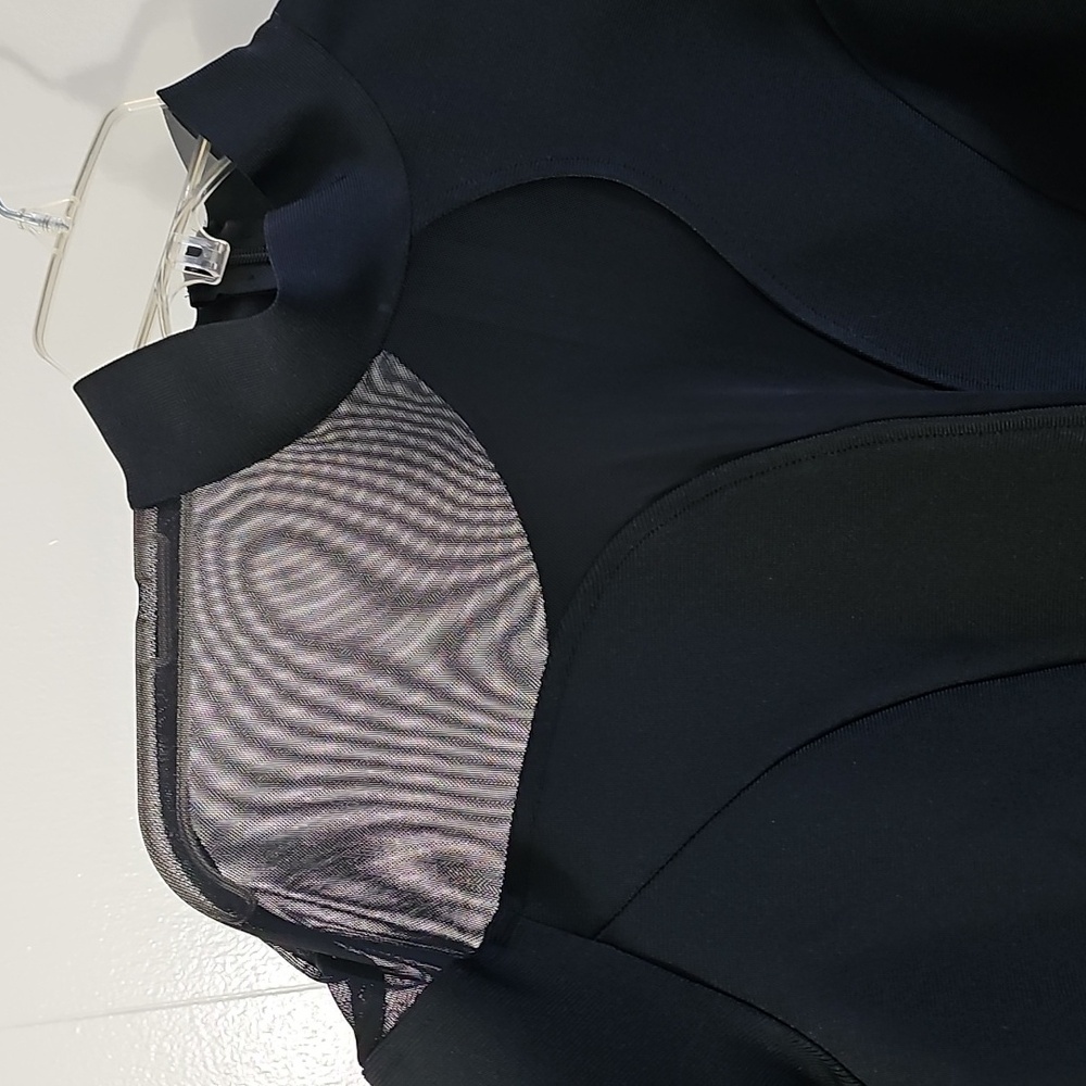 **😪 FINAL SALE ** Fashionova Black Sheer Seduction Bodysuit - Picture 2 of 12